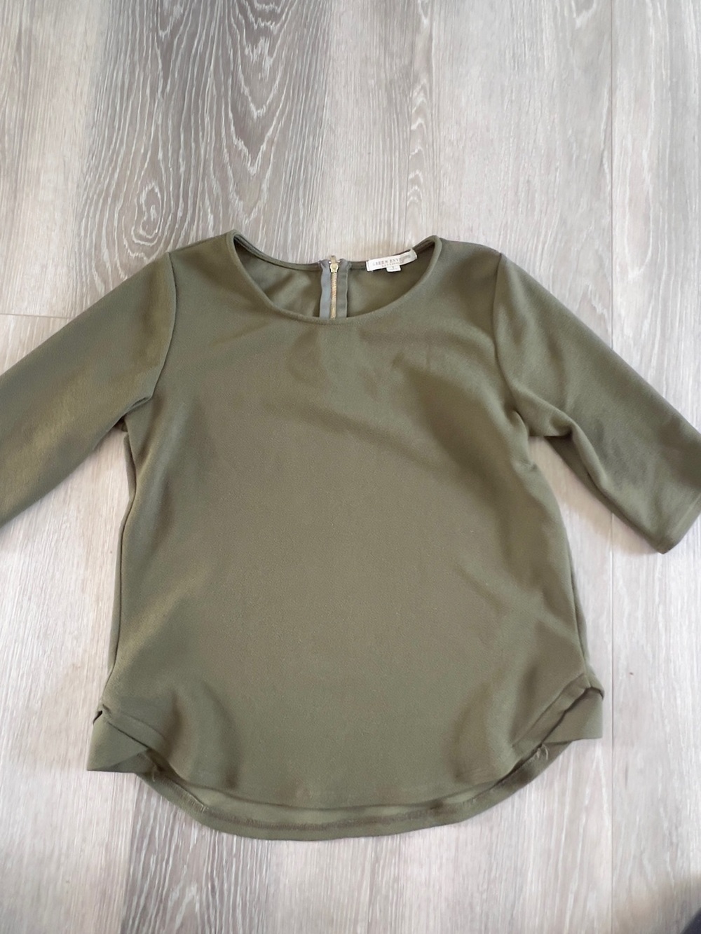 Green Envelope Olive Women’s Skirt - Classic A-Line